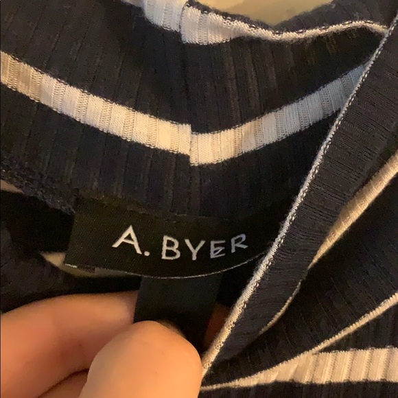 A. Byer striped dress - Picture 2 of 4